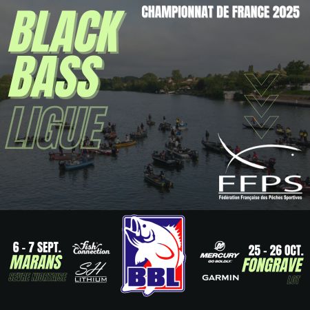 BLACK BASS LIGUE CHAMPIONNAT DE FRANCE CARNASSIERS BLACK-BASS FONTGRAVE 2025 